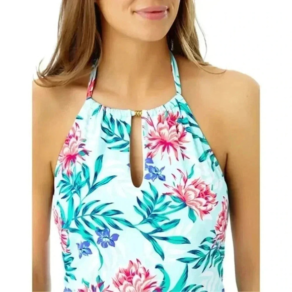 Liz Claiborne | Tropical Floral Tankini Swimsuit Top Size 22W NWOT - Picture 3 of 14
